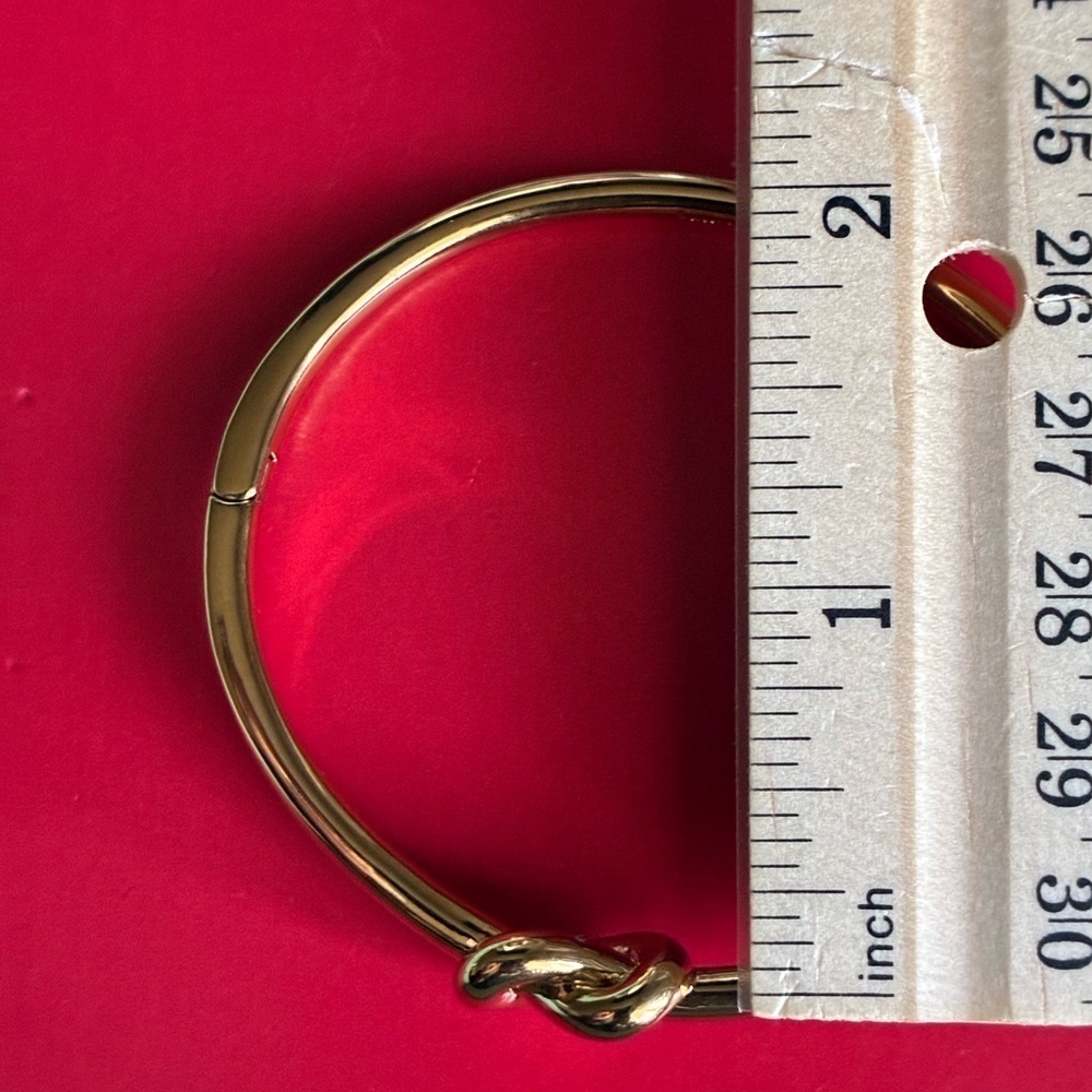 KATE SPADE Bracelet,Kate Spade Shiny Gold Knot Bracelet - Picture 10 of 11